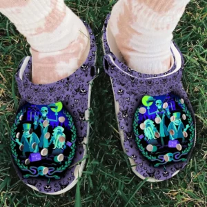 halloween haunted mansion ghost crocs crocband clogs owem1