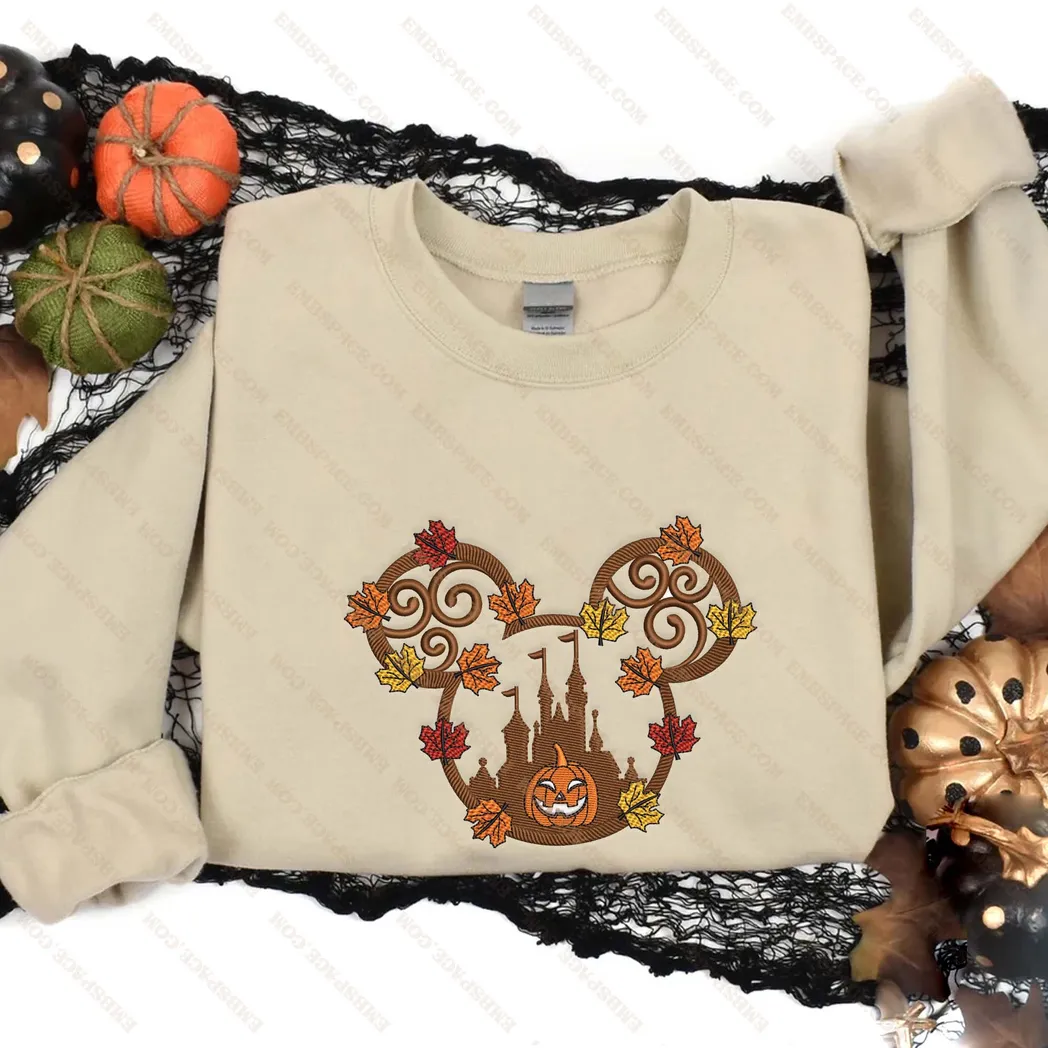 halloween spooky season ghosts besticken sweatshirt im modischen stil 8sfbh