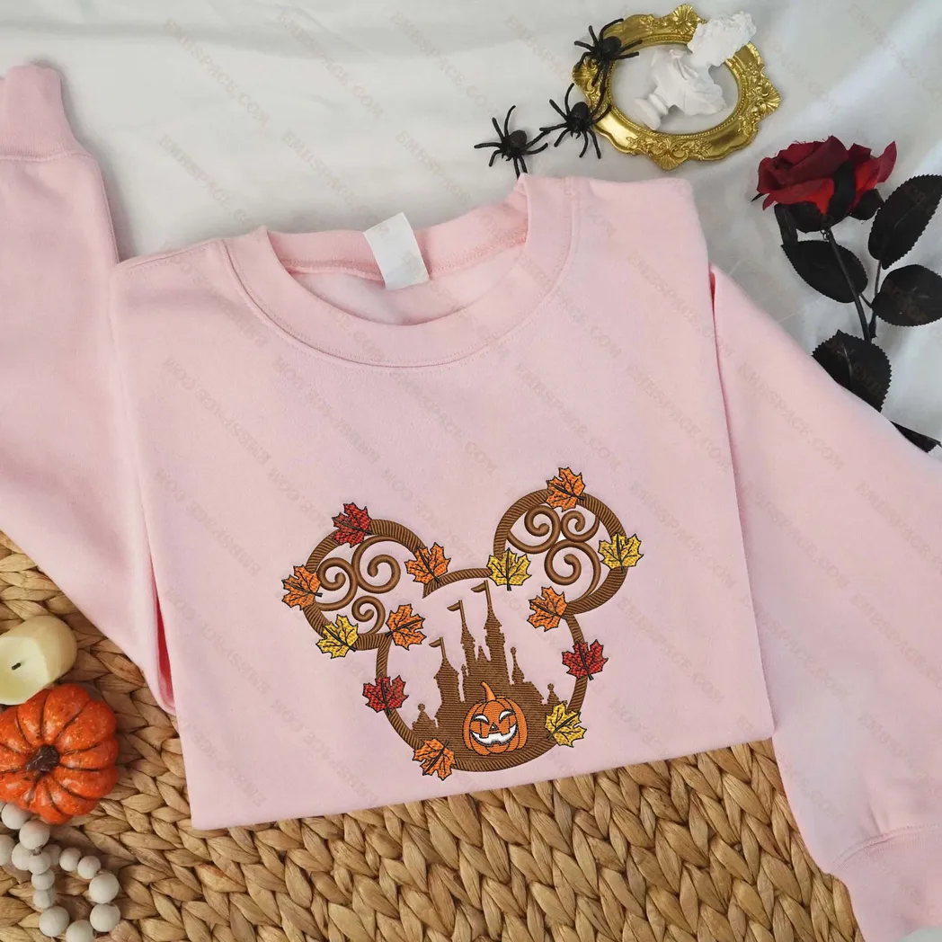 halloween spooky season ghosts besticken sweatshirt im modischen stil ve0za