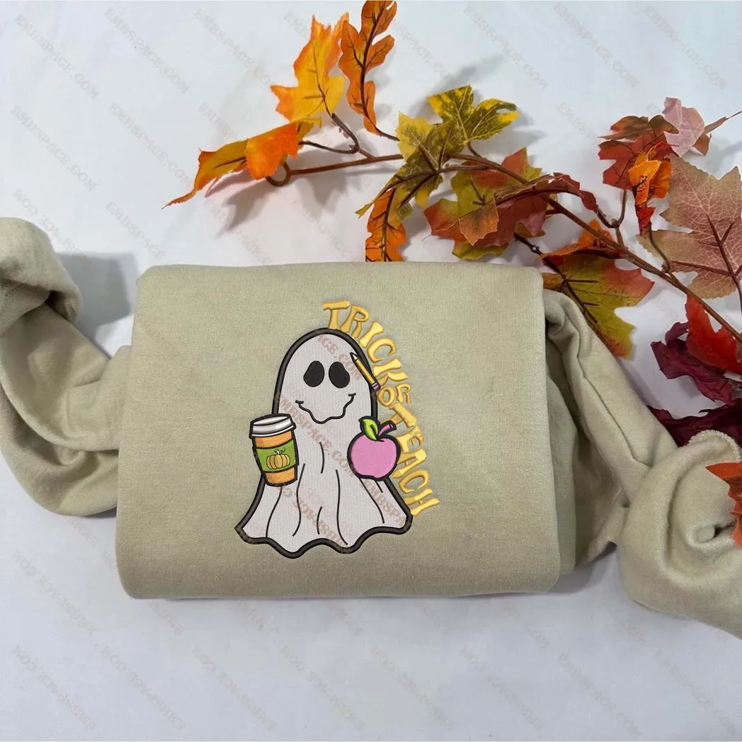 halloween western ghost boo sheet besticken sweatshirt im modischen stil