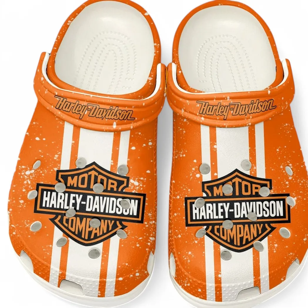 harley davidson crocs gift for harley davidson lovers gift for him husband boyfriend car62022025054 white