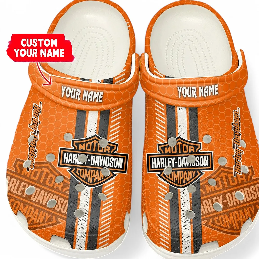 harley davidson crocs shoes gift for harley davidson lovers birthday gift for husband boyfriend car82022025596 white ytgur