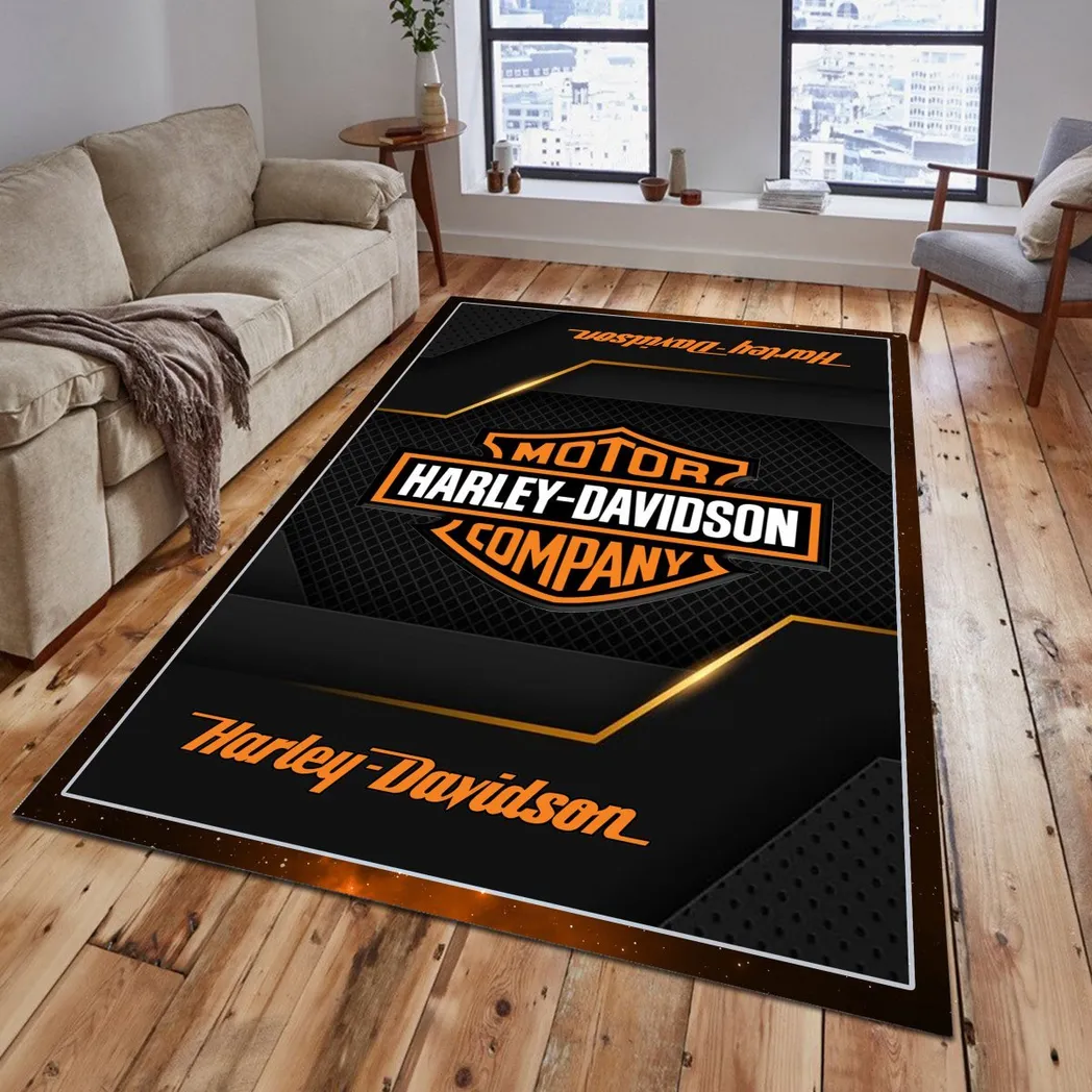 harley davidson rug gift for harley davidson lovers gift for him husband boyfriend car08021125004 ukq5h
