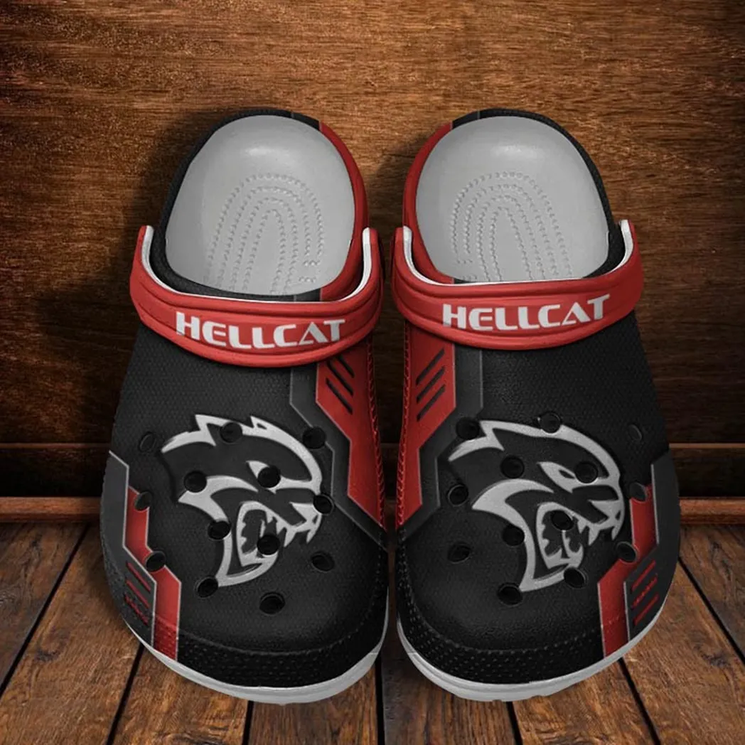 hellcat crocs clogs mnner frauen geschenk fr hellcat fan car185031525273 rot