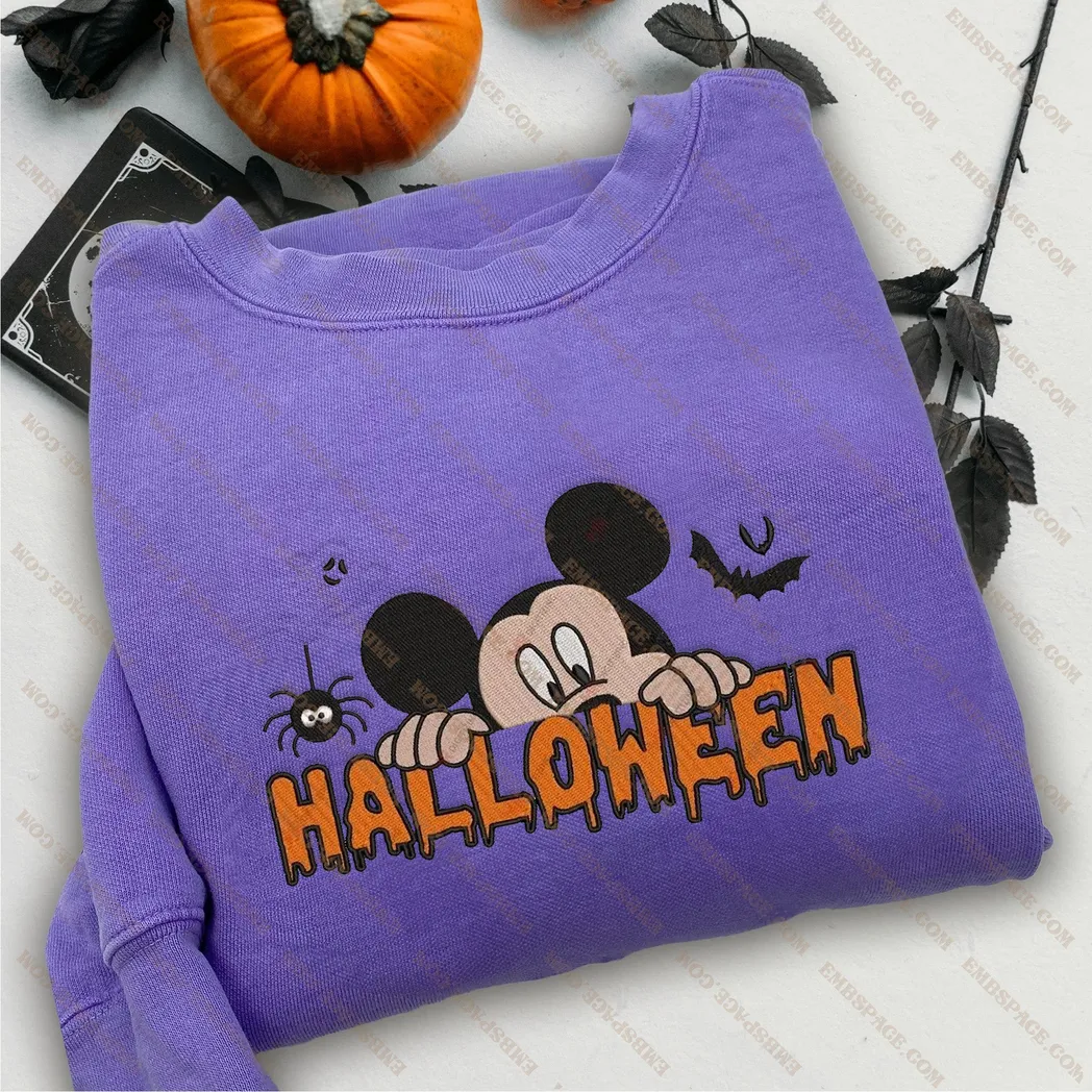 hello kitty and friends cartoon halloween besticken sweatshirt im modischen stil 4fva2