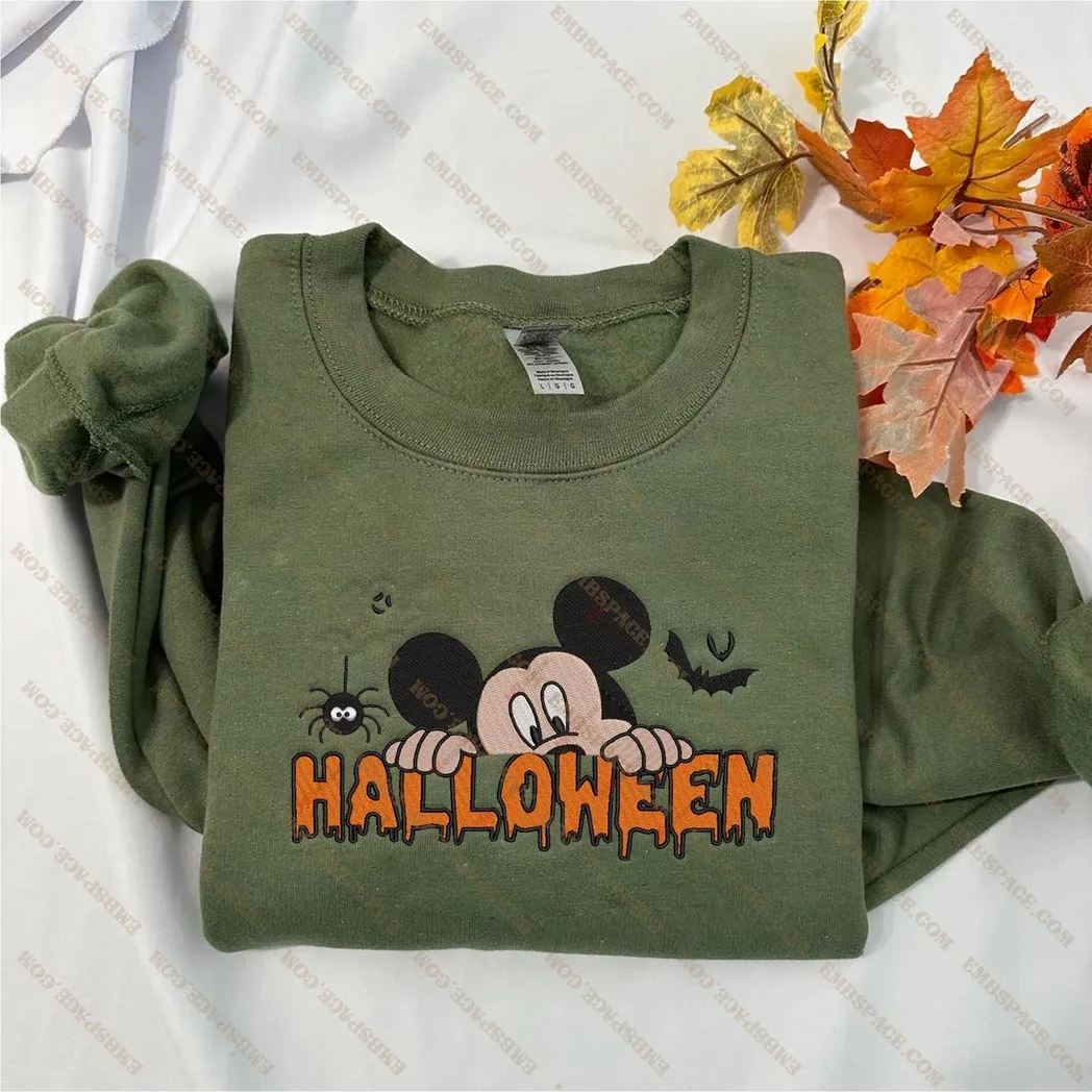 hello kitty and friends cartoon halloween besticken sweatshirt im modischen stil iv3b3