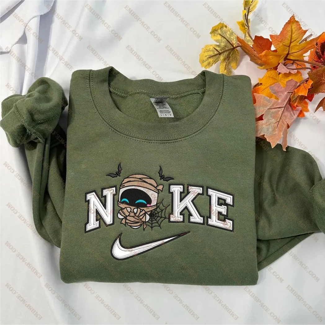 hello kitty cartoon halloween nike besticken sweatshirt modestil czodi