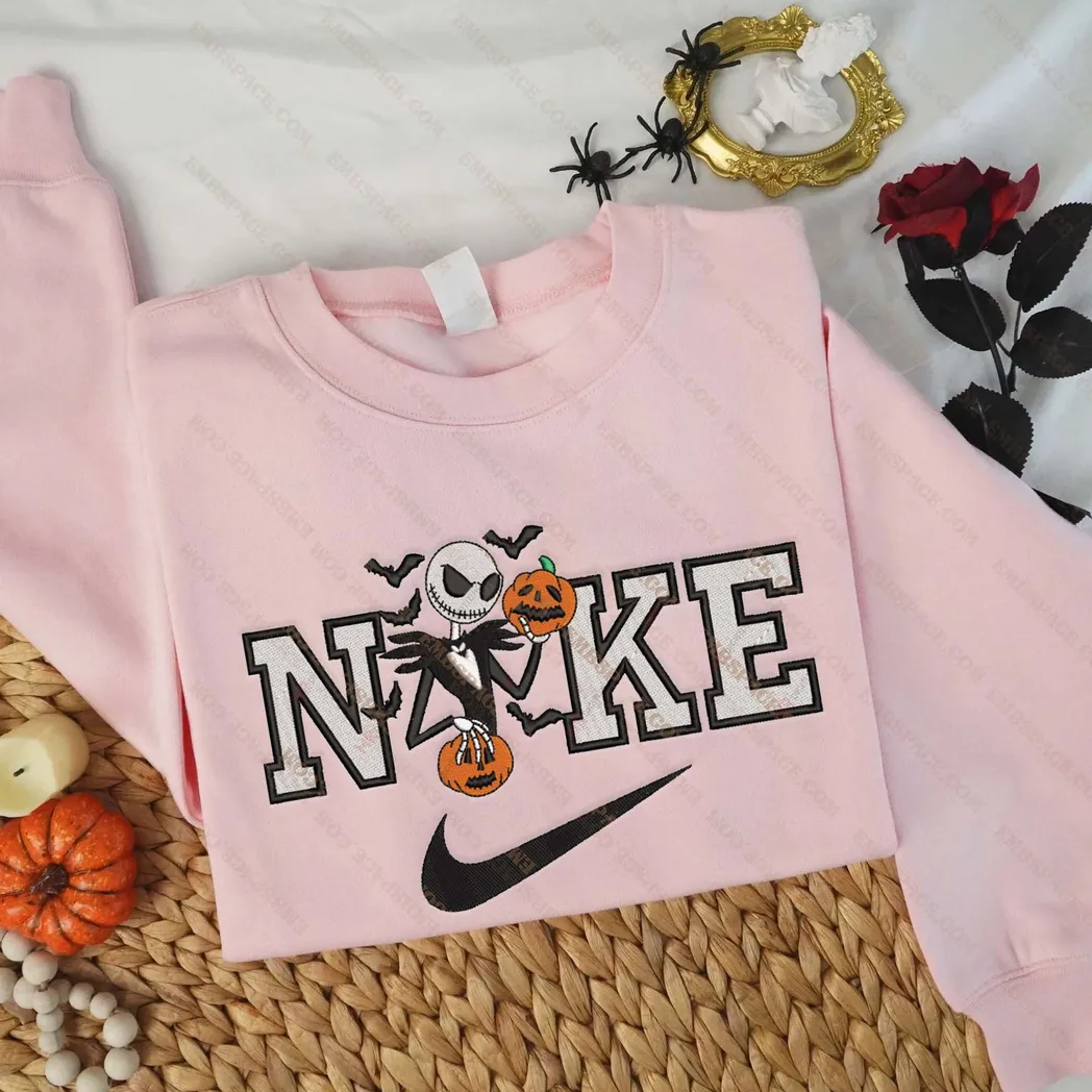 hello kitty cartoon halloween nike besticken sweatshirt modestil mgj0p