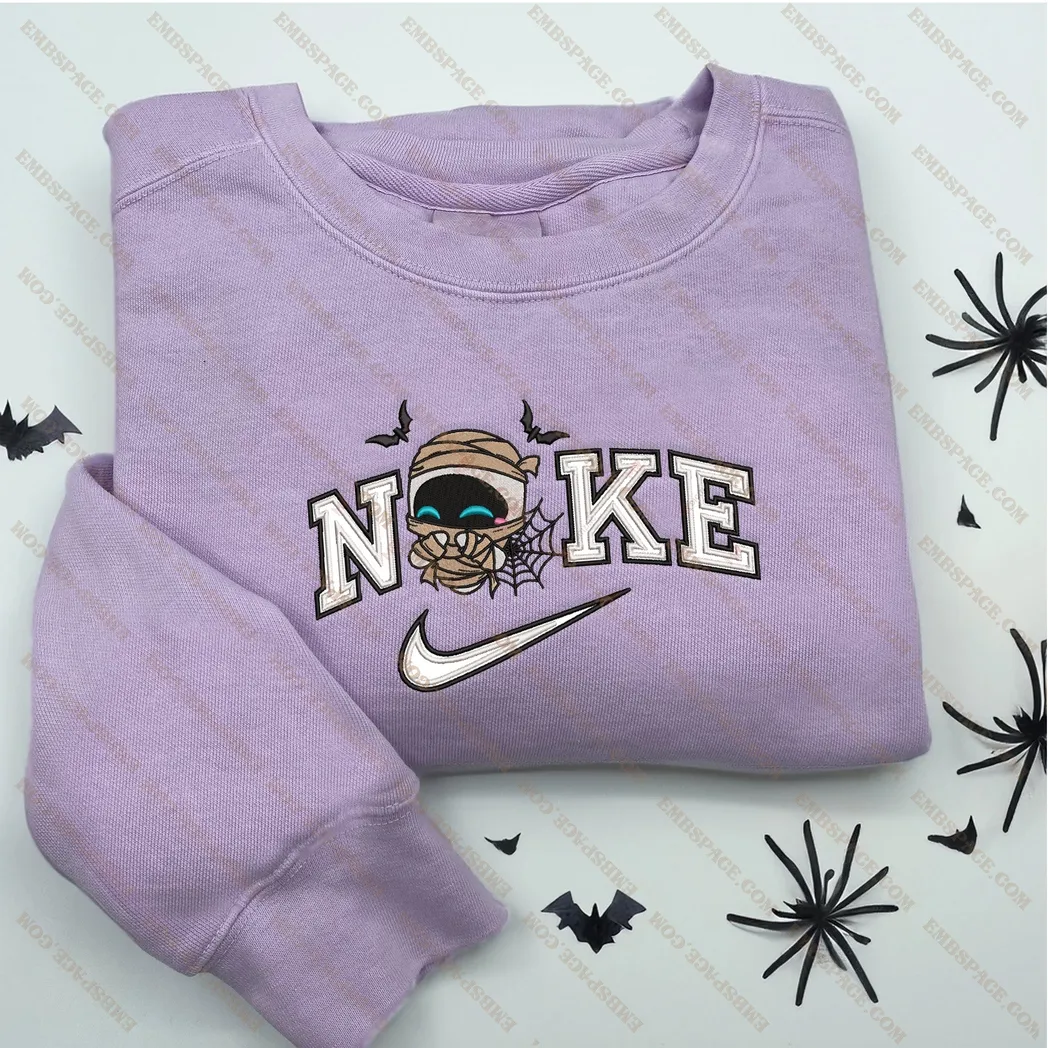 hello kitty cartoon halloween nike besticken sweatshirt modestil wegsj