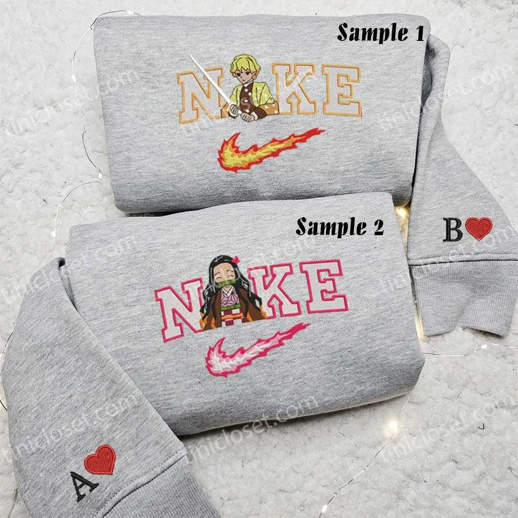Hello Kitty und Spiderman x Nike besticken Hemd, besticken Sweatshirt, modischer Stil für Paare hello kitty und spiderman x nike besticken hemd besticken sweatshirt modischer stil fr paare