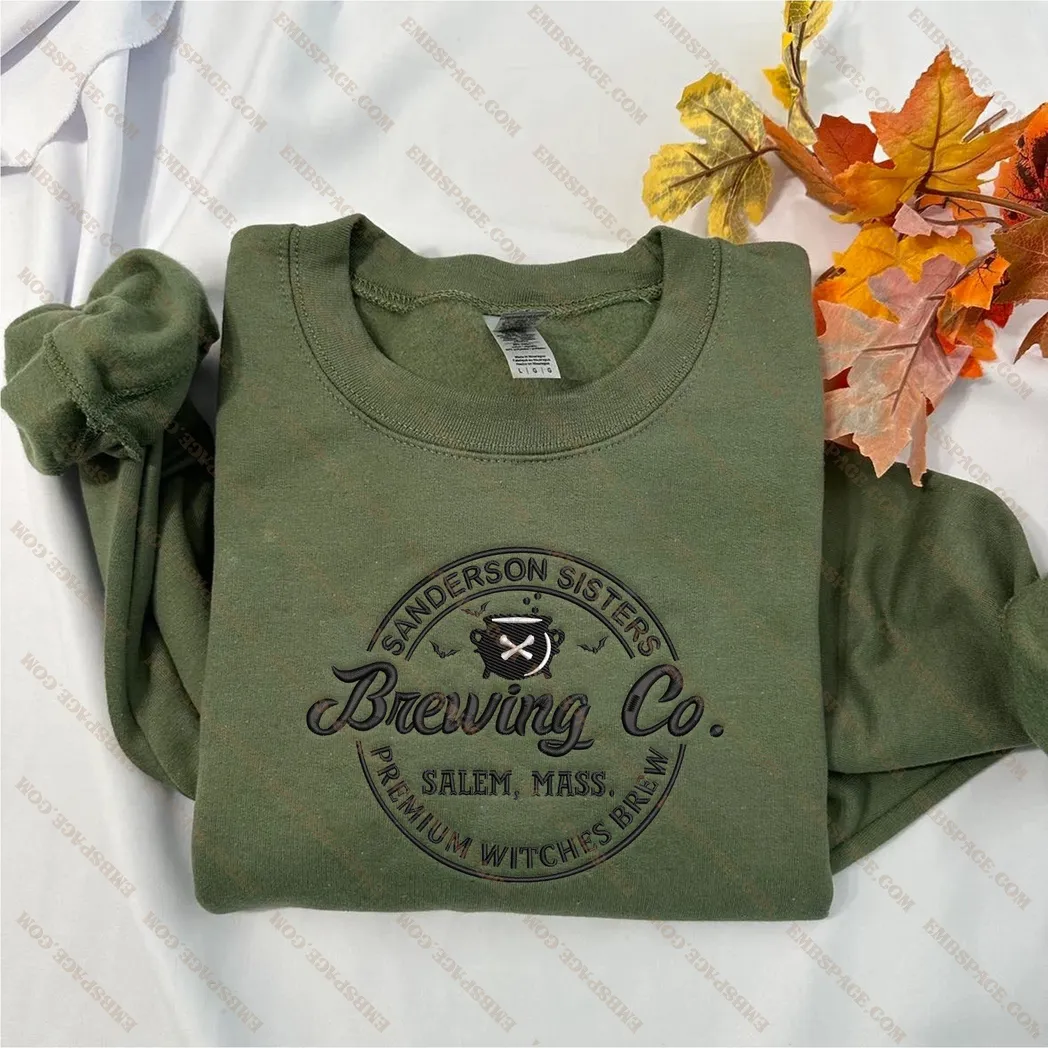 hocus pocus filme halloween besticken sweatshirt modestil dbzvg