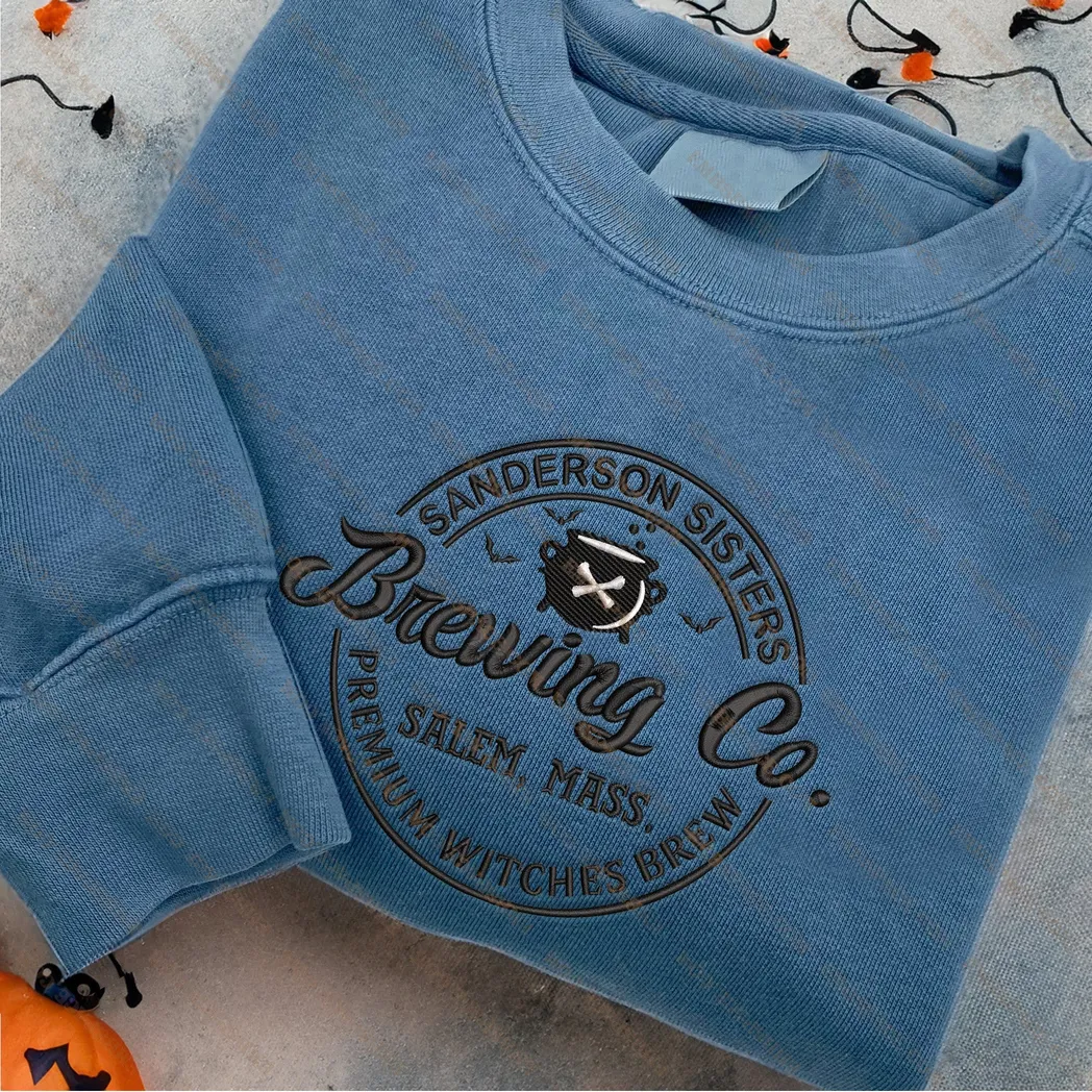 hocus pocus filme halloween besticken sweatshirt modestil mb9ly