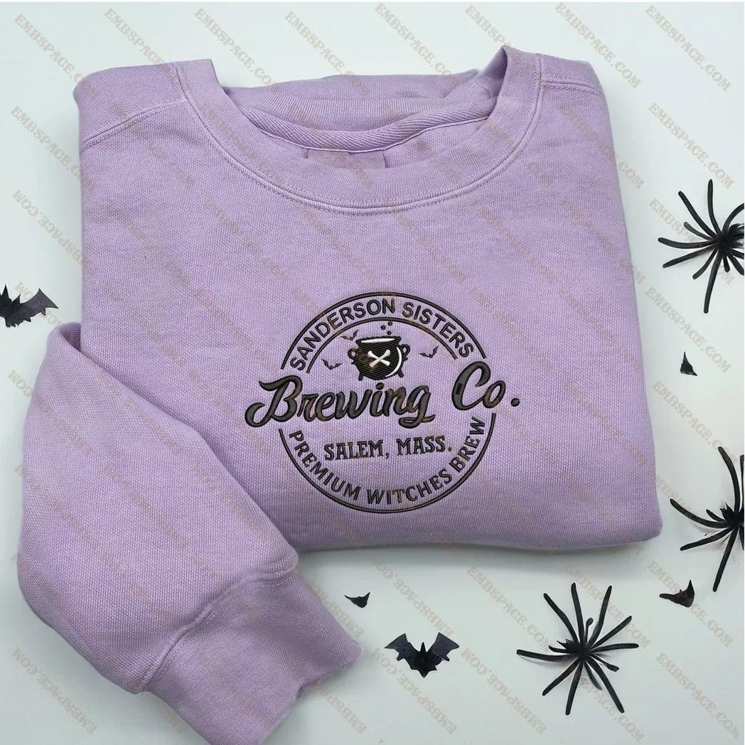 hocus pocus filme halloween besticken sweatshirt modestil