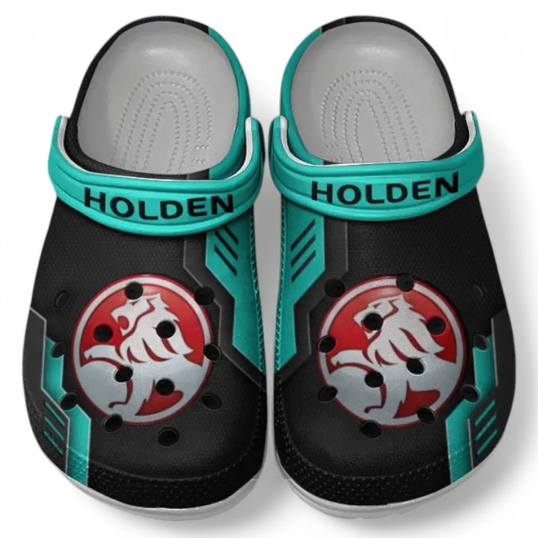 Holden Crocs Clogs Männer Frauen, Geschenk für Holden Fan CAR185031525289 - Cyan