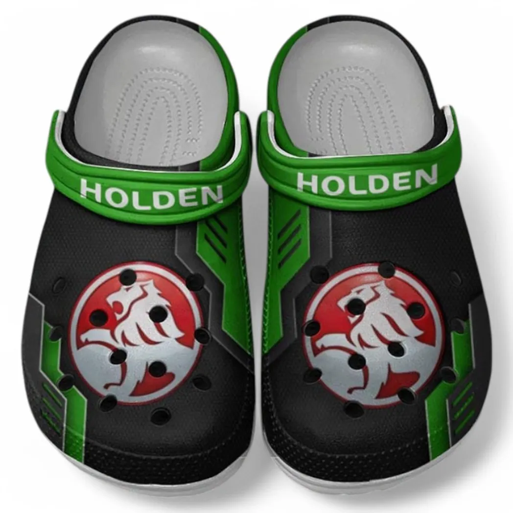 Holden Crocs Clogs Männer Frauen, Geschenk für Holden Fan CAR185031525289 - Grün