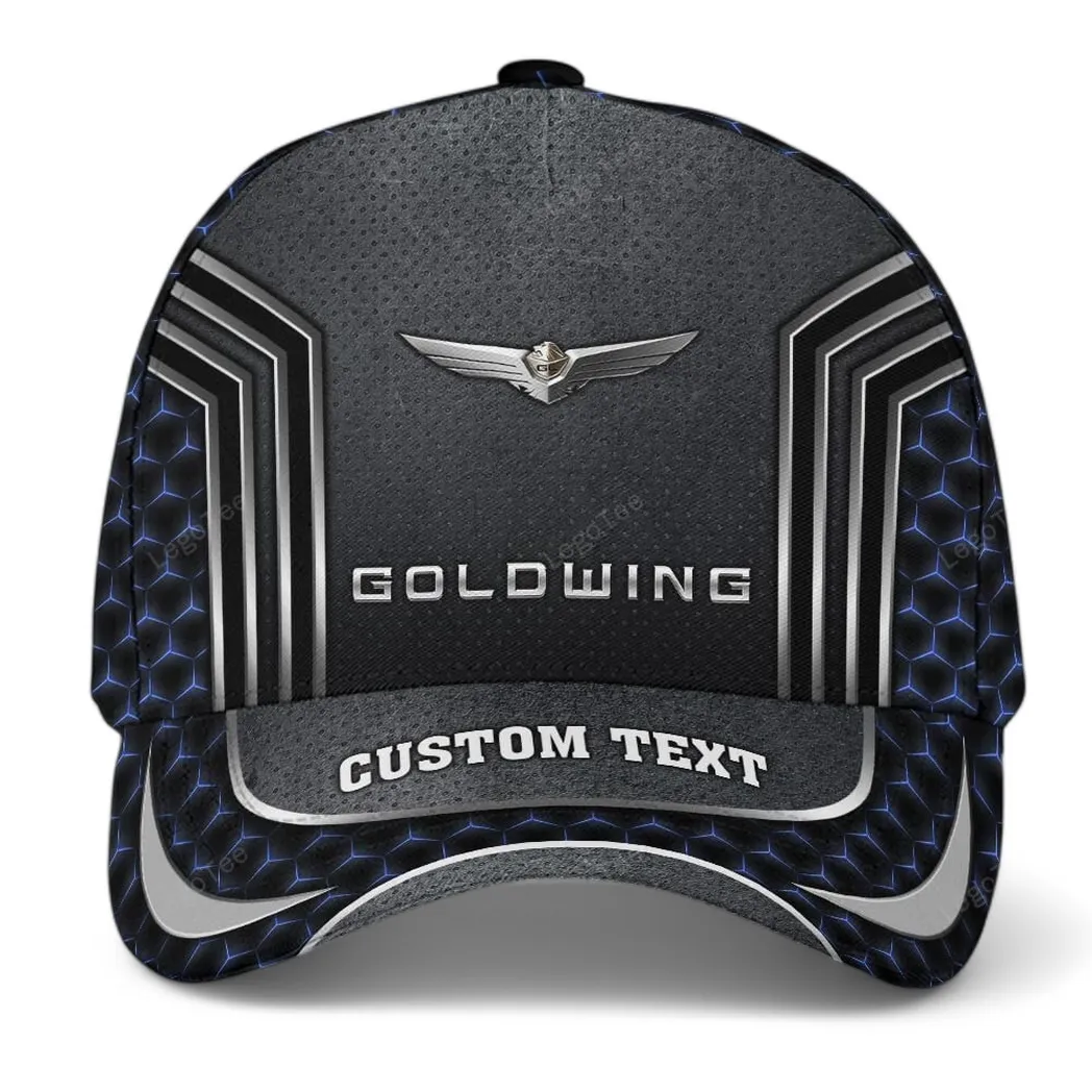 honda gold wing kappe basecap mit allover druck fr honda gold wing fans car99031025204 blau b7v9i