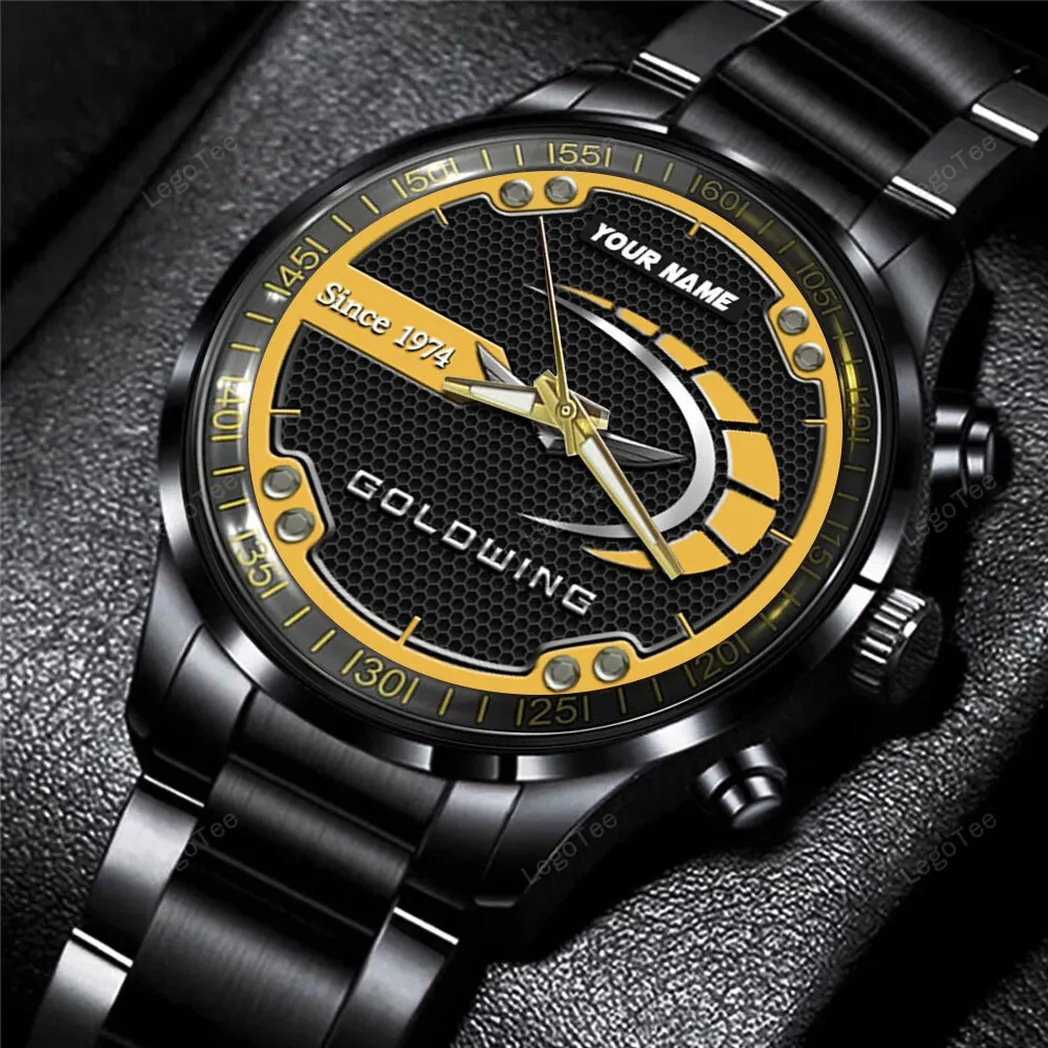 honda gold wing uhren edelstahl uhr fr honda gold wing fans geschenk fr papa car32803270250250 3iywq