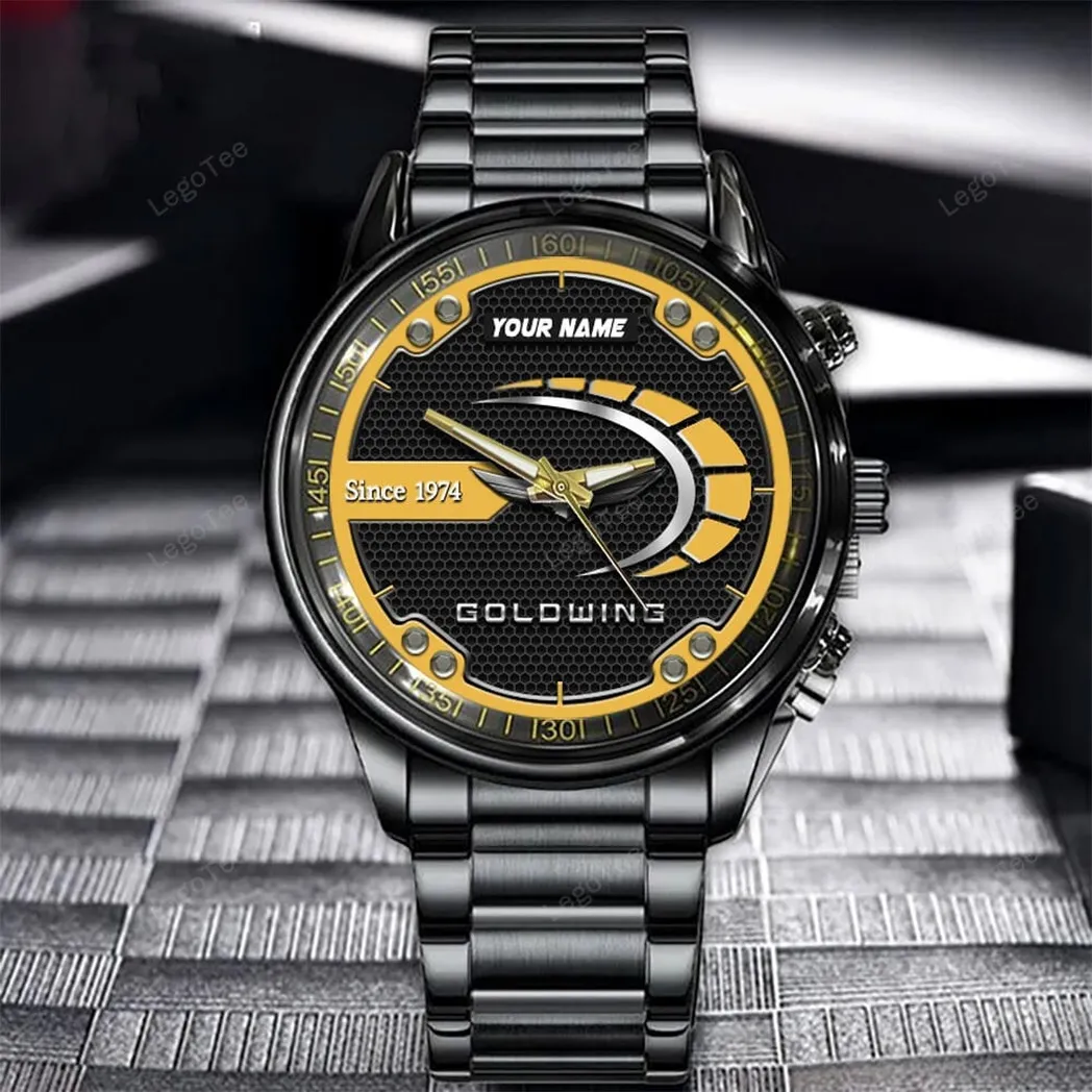 honda gold wing uhren edelstahl uhr fr honda gold wing fans geschenk fr papa car32803270250250 huhfn