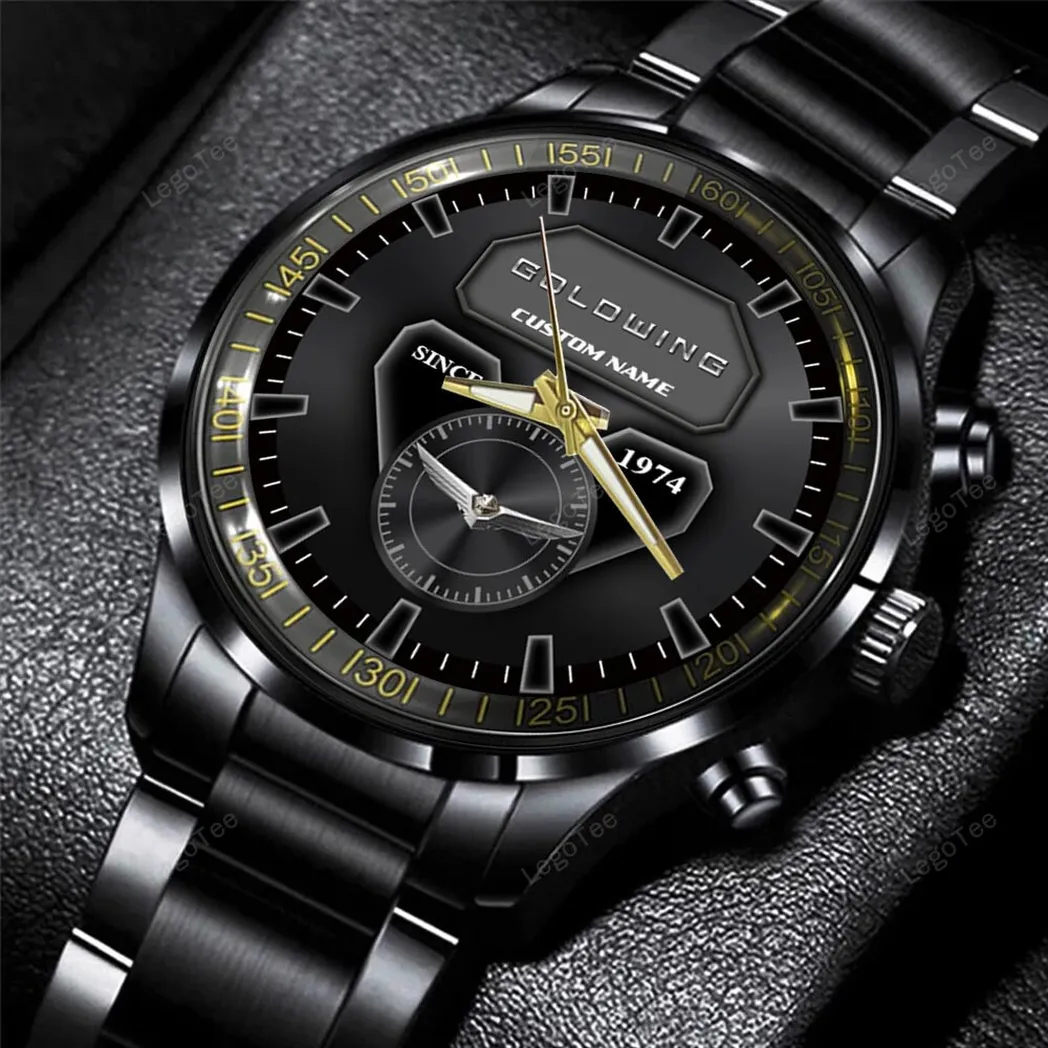 honda gold wing uhren edelstahl uhr fr honda gold wing fans geschenk fr papa car32803270250315 dfe0c