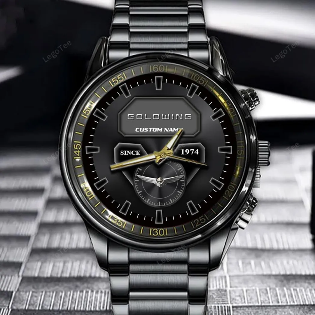 honda gold wing uhren edelstahl uhr fr honda gold wing fans geschenk fr papa car32803270250315