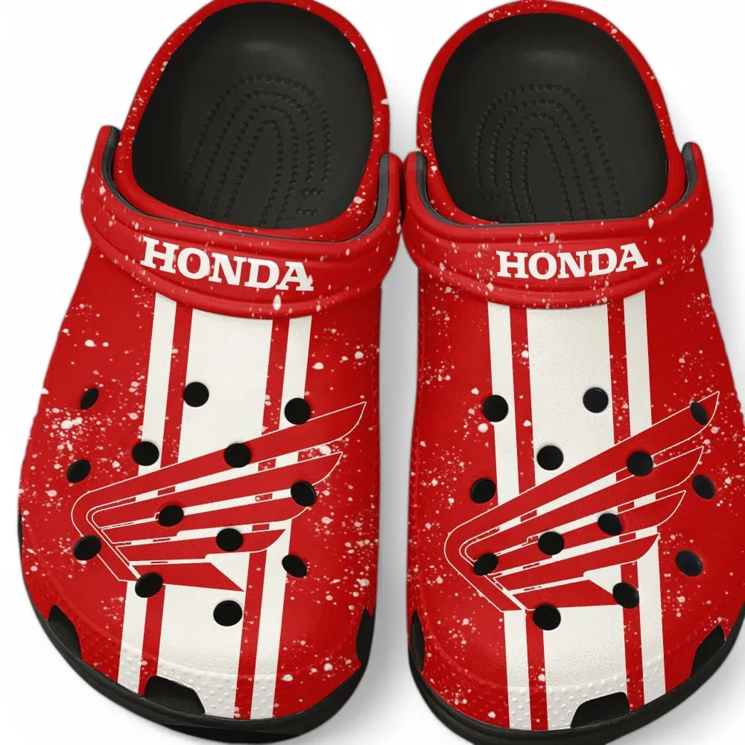 honda motorcycle crocs gift for honda motorcycle lovers gift for him husband boyfriend car62022025044 black ycogl