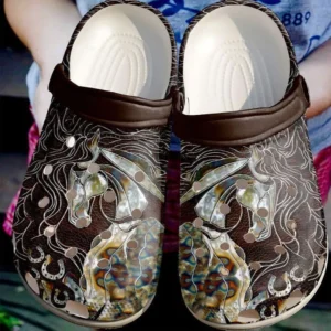 horse gorgeous crocs clog izflo