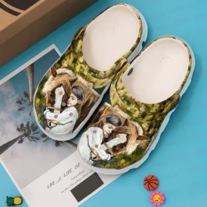 horse just a girl crocs clog ucp3u