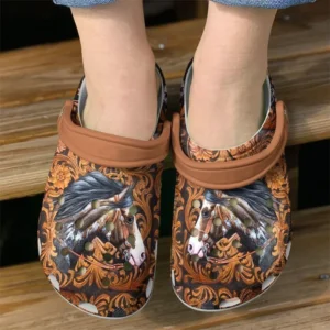 horse love crocs classic clogs qiqtq