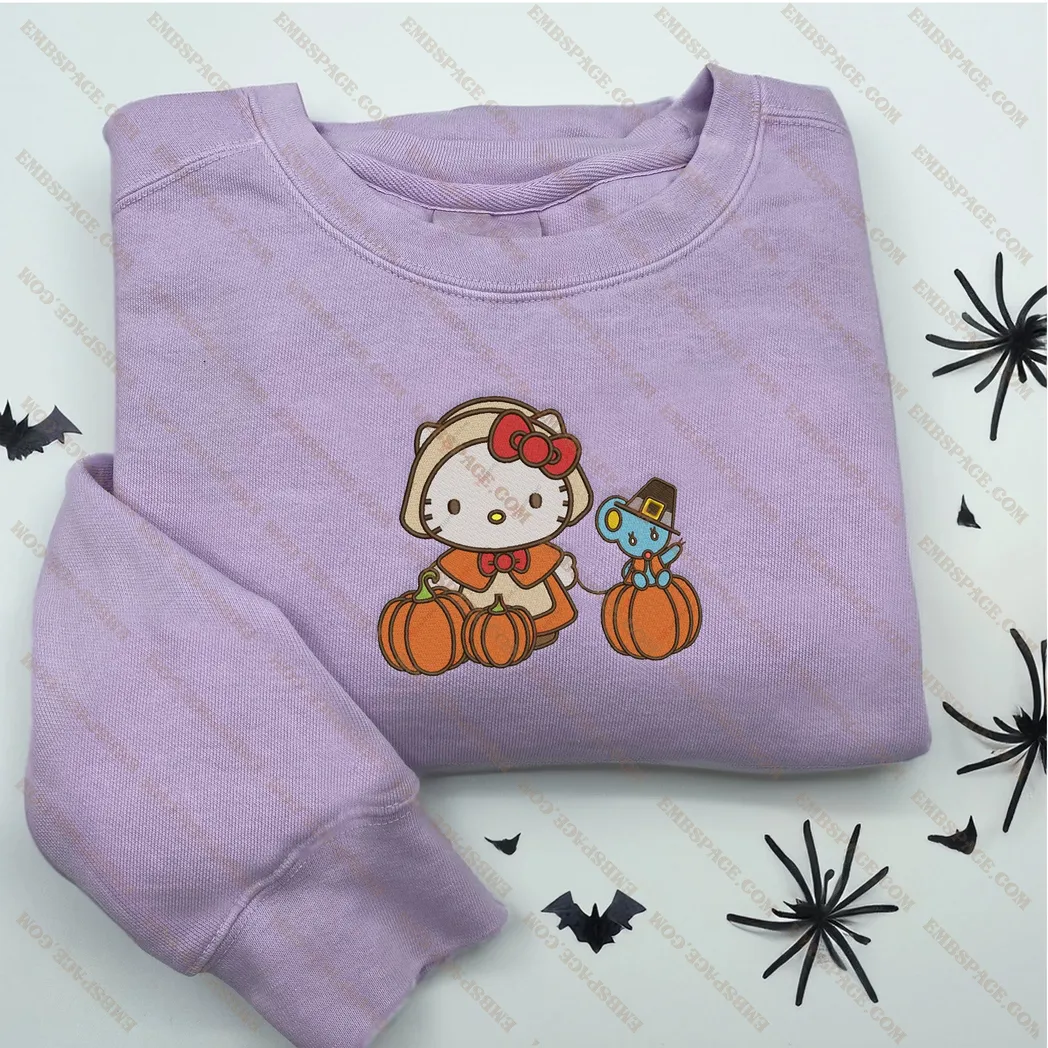 Huey, Dewey und Louie Cartoon Halloween besticken Sweatshirt im modischen Stil huey dewey und louie cartoon halloween besticken sweatshirt im modischen stil gu4uh
