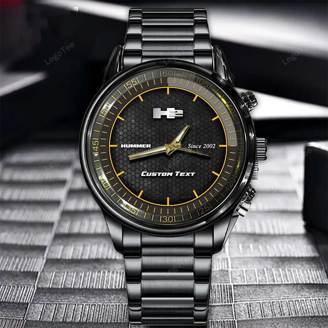 hummer h2 uhren edelstahl uhr fr hummer h2 fans geschenk fr papa car32803270250452 ugkme