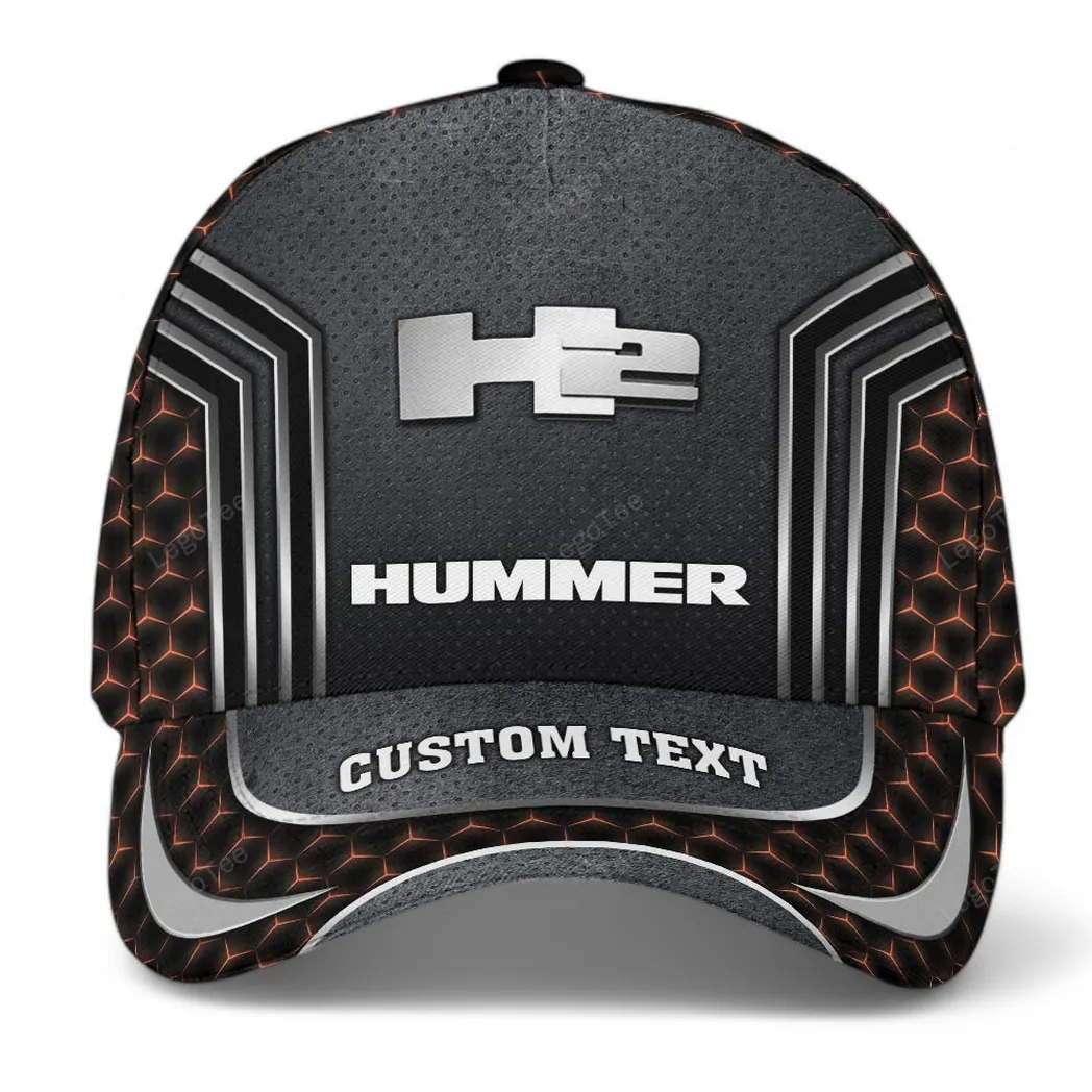Hummer H4 Cap, Basecap mit Allover-Druck für Hummer H4 Fans CAR99031025208 - Orange