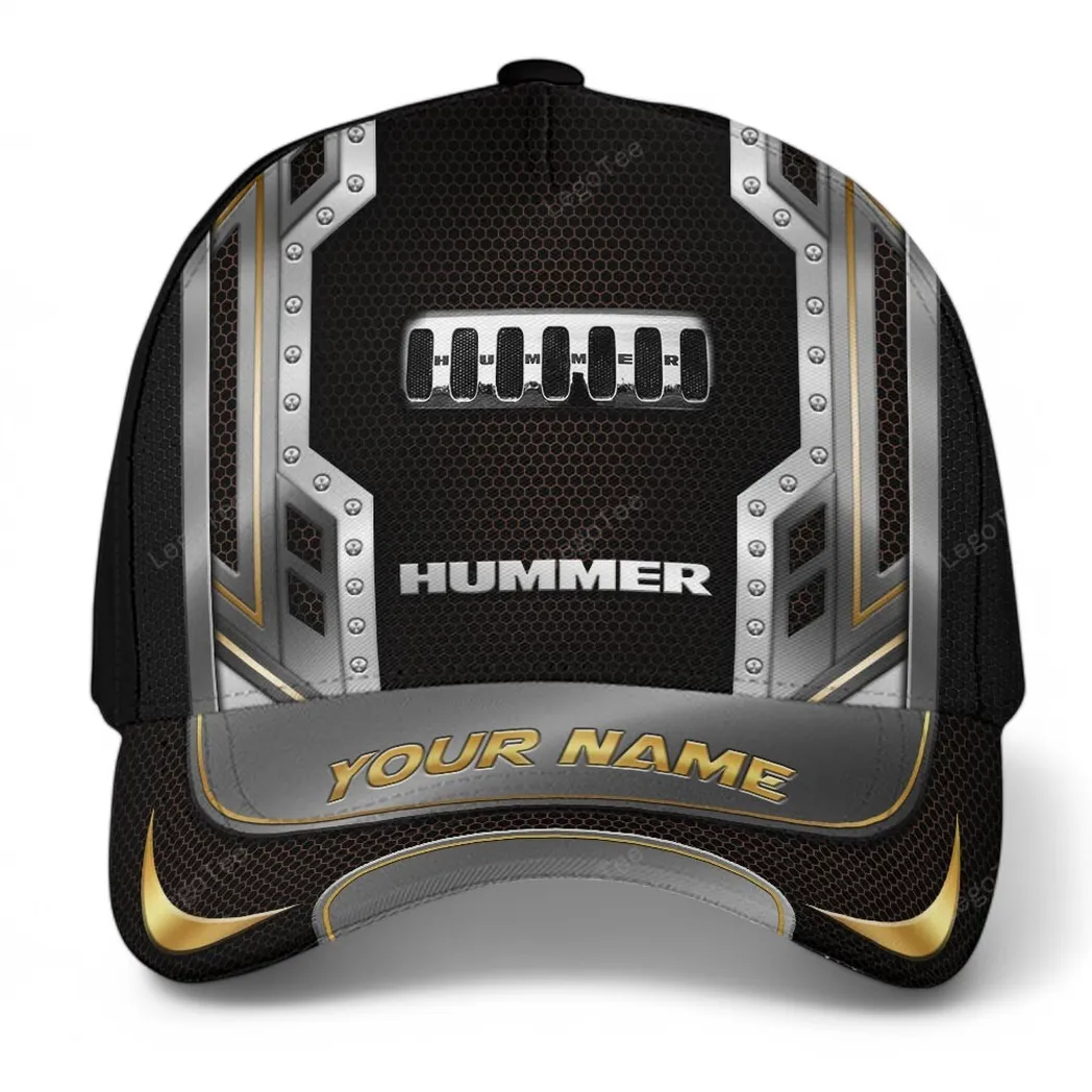 hummer kappe basecap mit allover druck fr hummer fans car99031025159 braun cczus