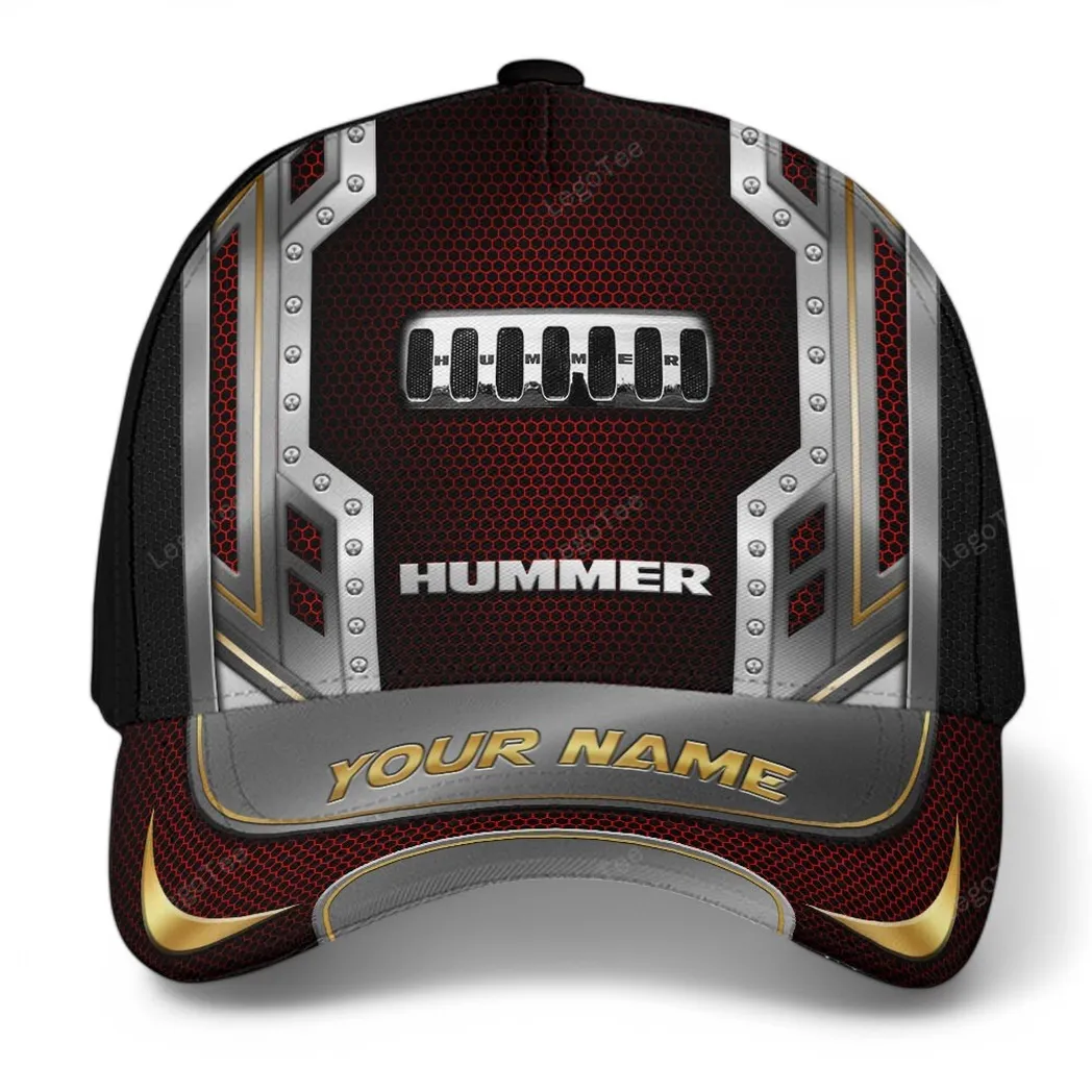 hummer kappe basecap mit allover druck fr hummer fans car99031025159 rot b4al1