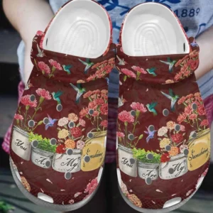 hummingbird white sole you are my sunshine crocs personalized crocs classic clogs ehige