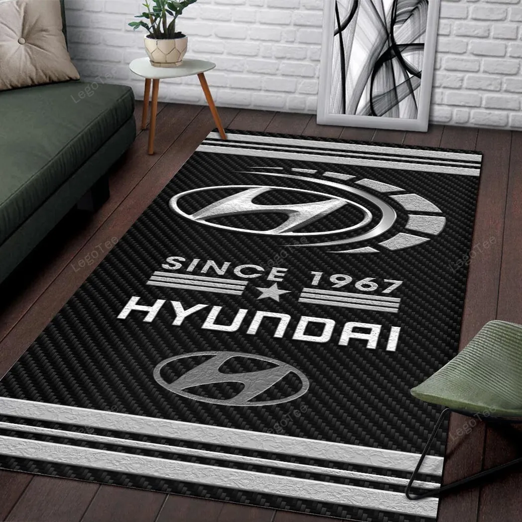 hyundai rug gift for hyundai lovers gift for him husband boyfriend car125021325568 cc2ae