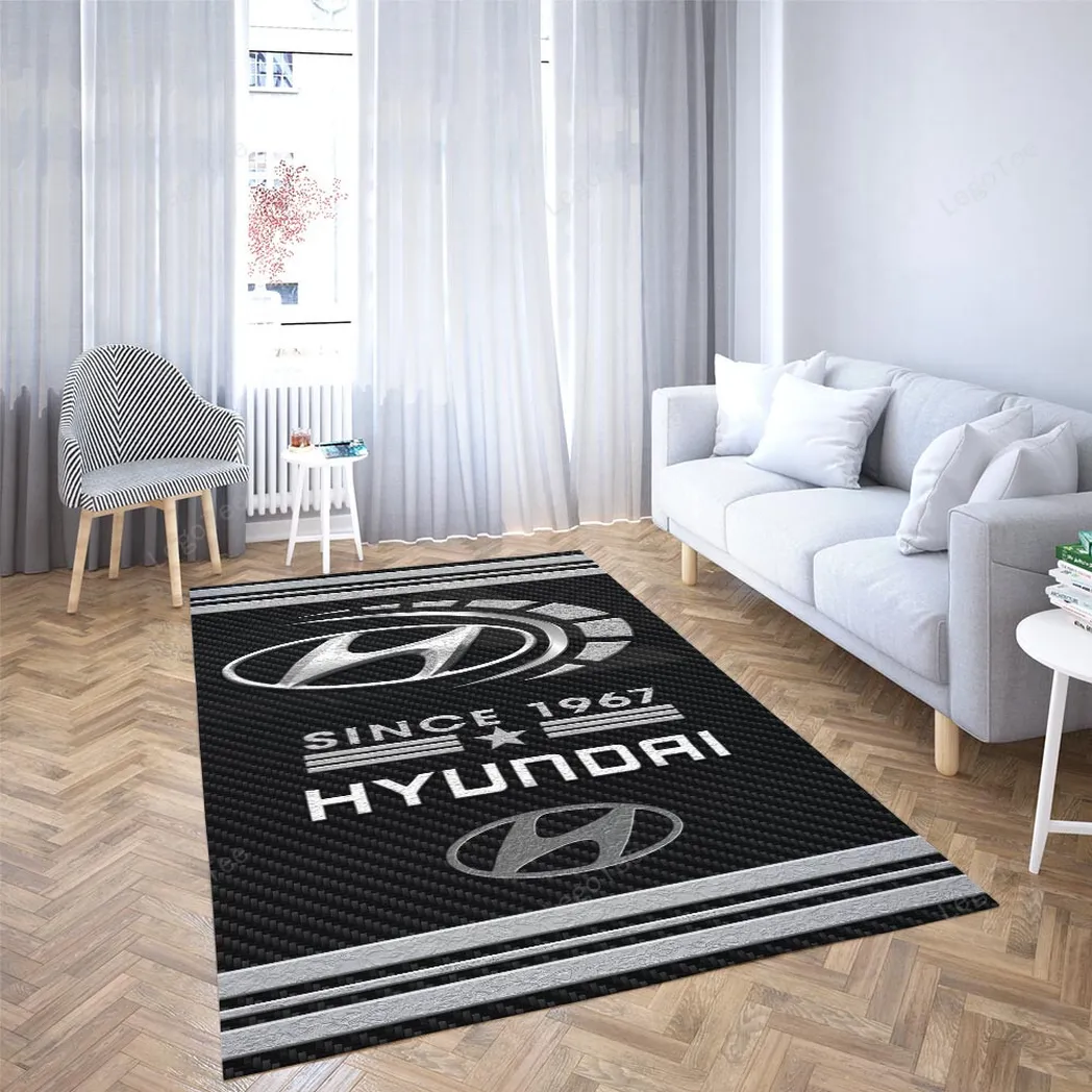 hyundai rug gift for hyundai lovers gift for him husband boyfriend car125021325568 gjmzl