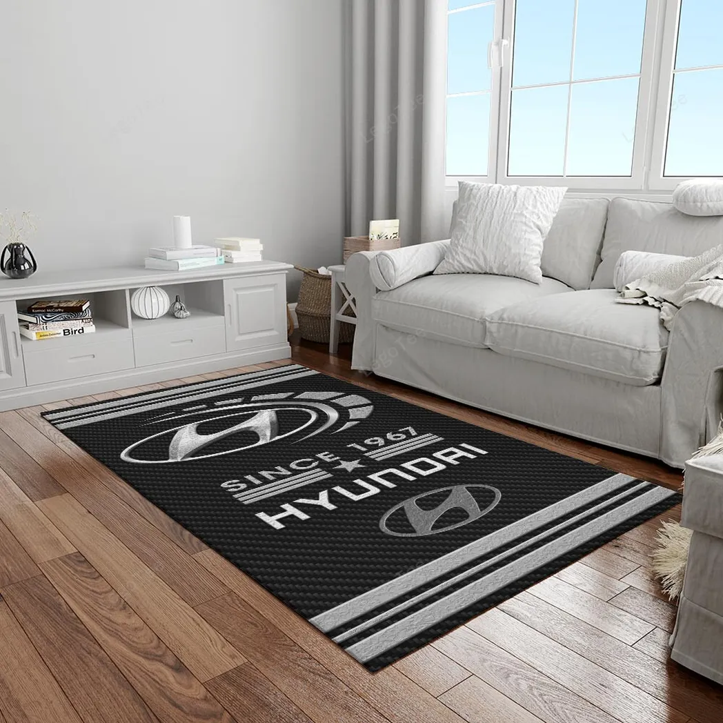 hyundai rug gift for hyundai lovers gift for him husband boyfriend car125021325568 l9mv8