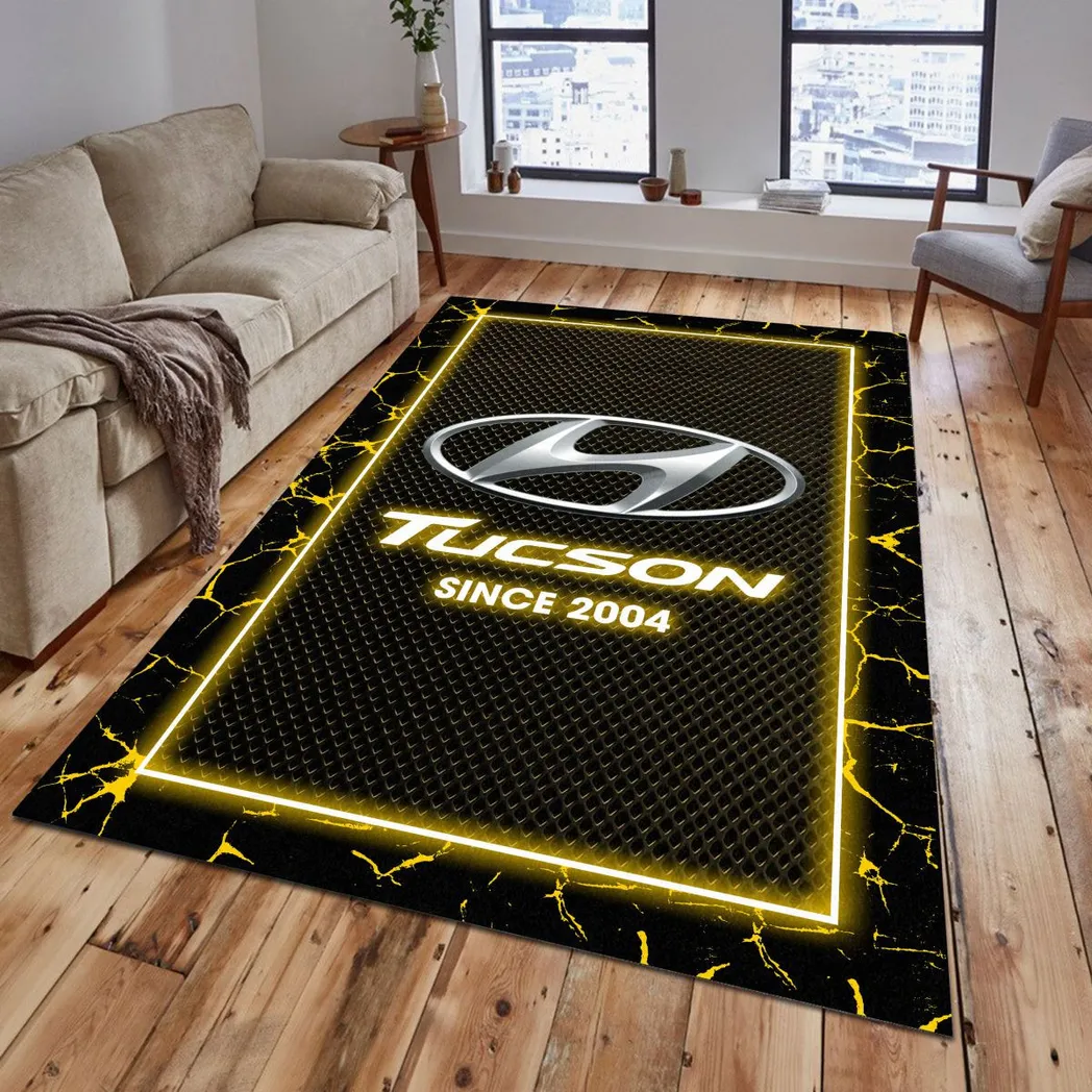 hyundai tucson rug gift for hyundai tucson lovers gift for him husband boyfriend car5202192533 yellow mk4i6