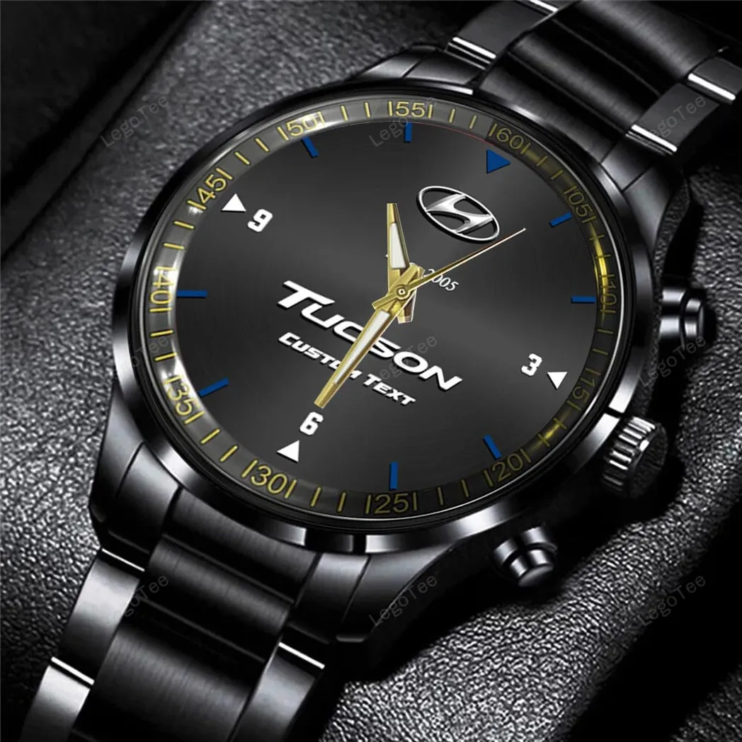 hyundai tucson uhren edelstahl uhr fr hyundai tucson fans geschenk fr papa car32803270250391