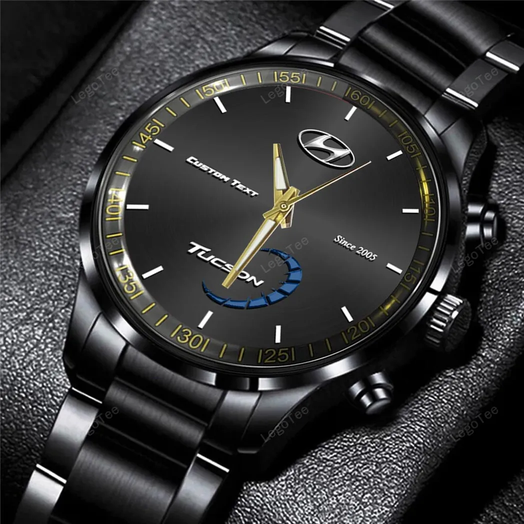hyundai tucson uhren edelstahl uhr fr hyundai tucson fans geschenk fr papa car32803270250542 61aow