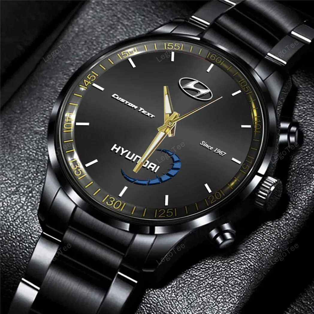 hyundai uhren edelstahl uhr fr hyundai fans geschenk fr papa car32803270250535 hskkk
