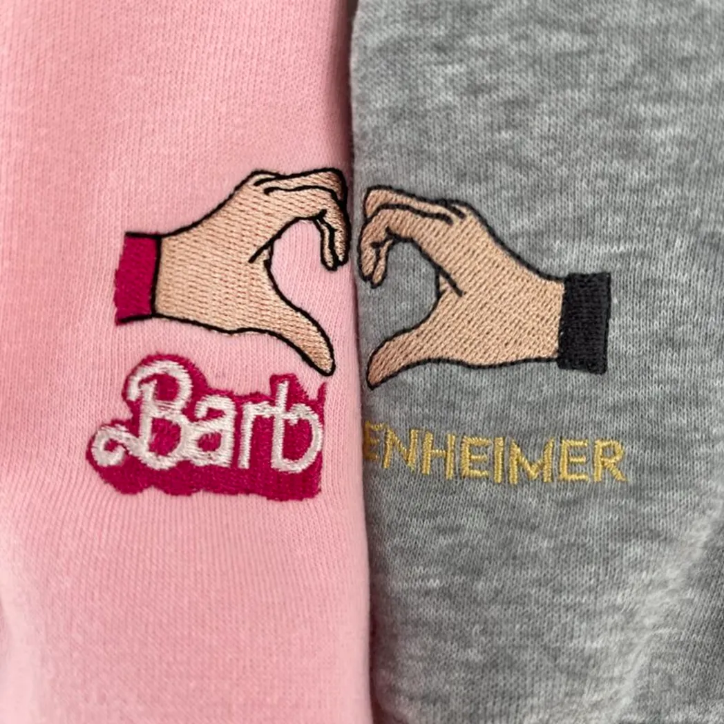 individuell bestickte hoodies fr paare hbscher bestickter hoodie mit batman und ktzchen paaren geschenk fr sieihn freund freundin 0w1rn