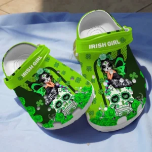 irish girl and sugar crocs classic clogs dwcey