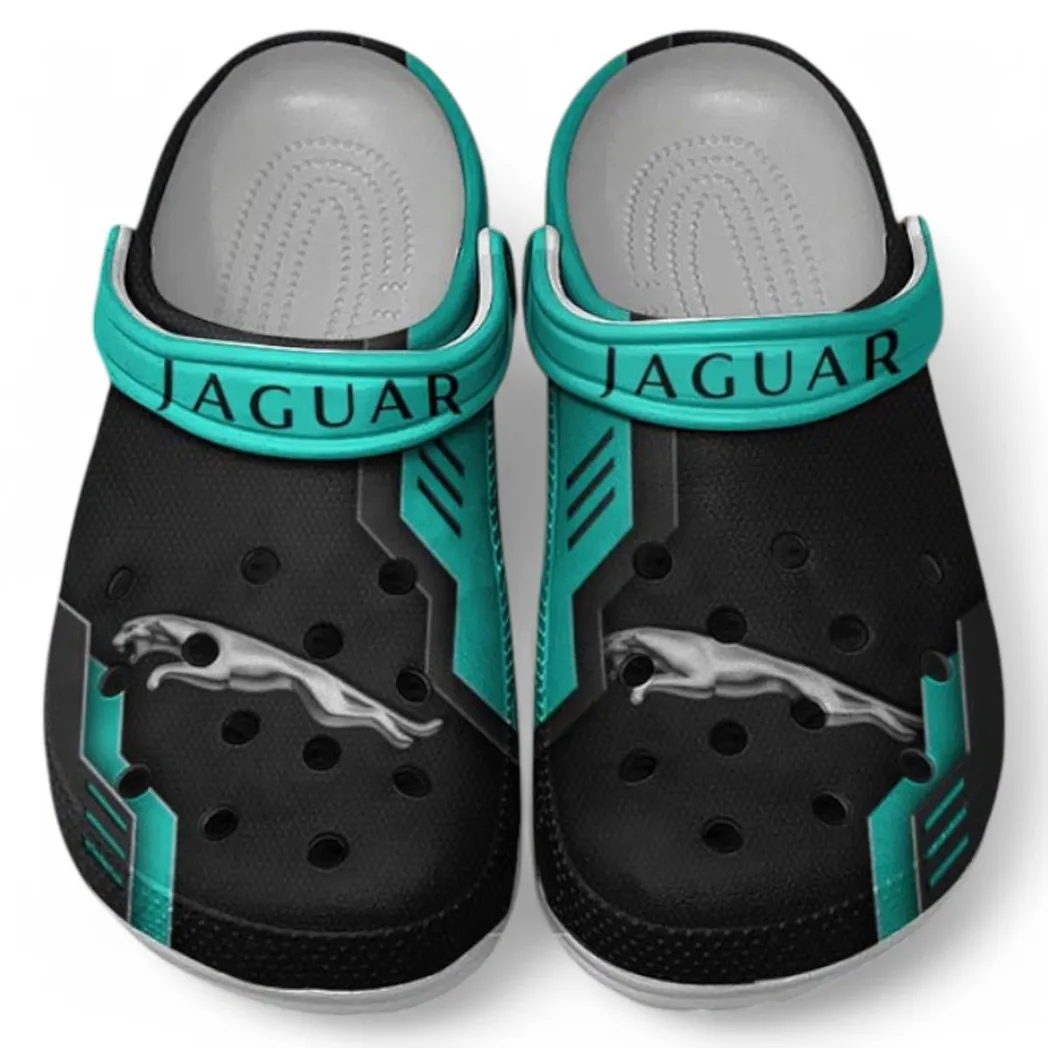 jaguar crocs clogs mnner frauen geschenk fr jaguar fan car185031525245 cyan jnobh