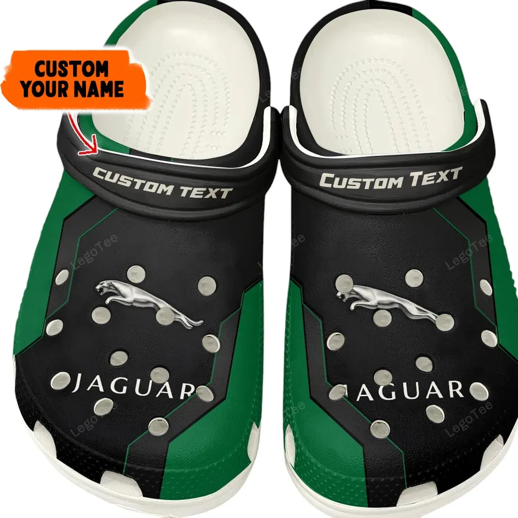 jaguar crocs gift for jaguar lovers gift for him husband boyfriend green car140021225558 5 ykere