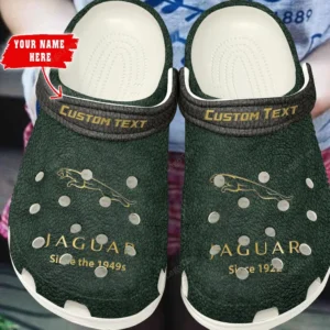 jaguar crocs gift for jaguar lovers gift for him husband boyfriend green car141021225669 5 hm4ht
