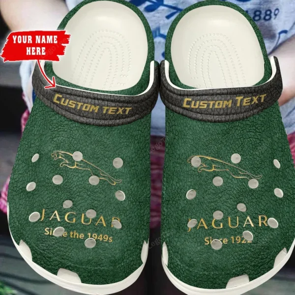jaguar crocs gift for jaguar lovers gift for him husband boyfriend kelly green car141021225669 6 b0uep