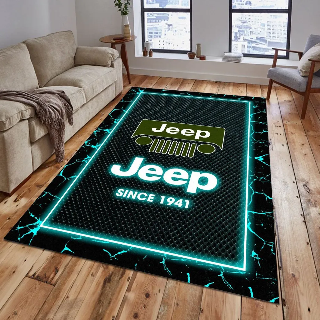 jeep rug gift for jeep lovers gift for him husband boyfriend car5202192539 cyan 75oky