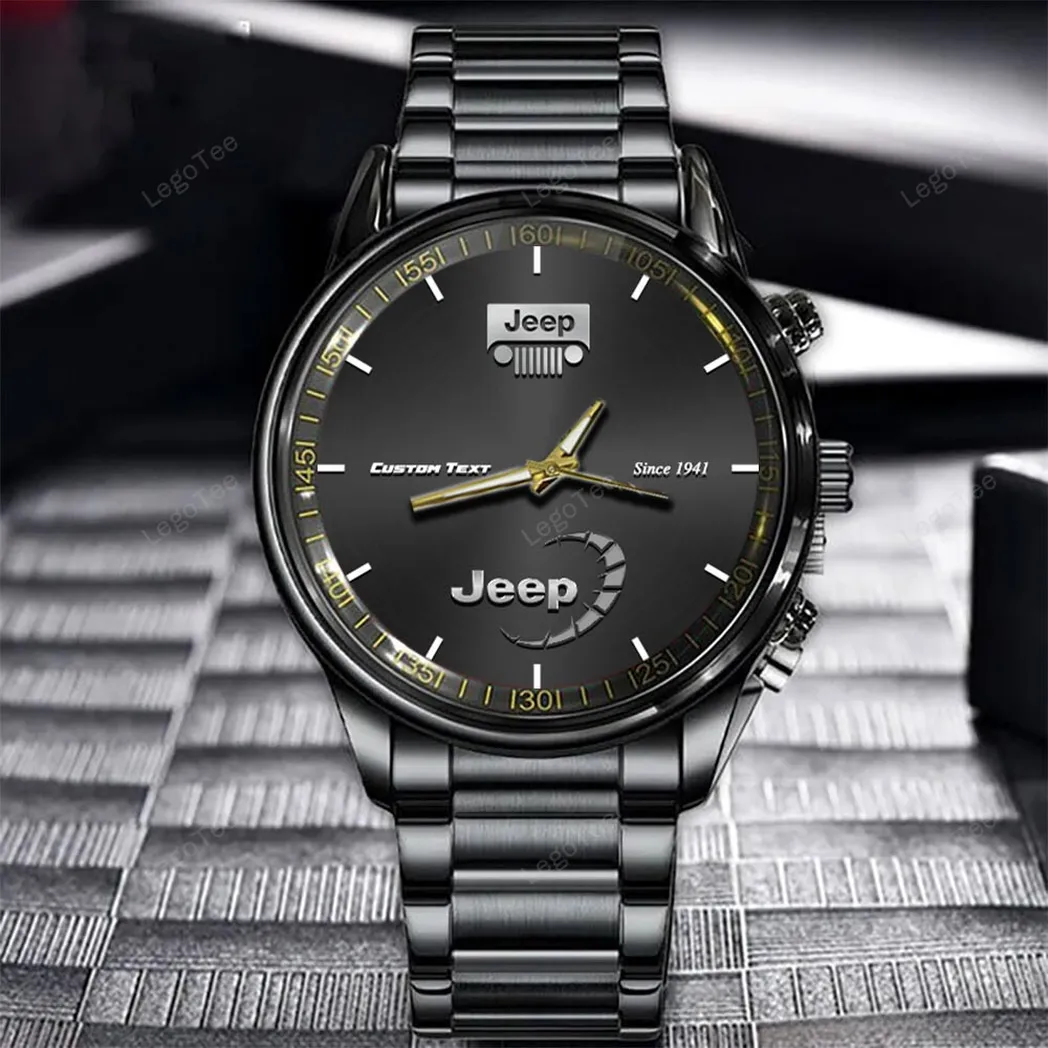 jeep uhren edelstahl uhr fr jeep fans geschenk fr papa car32803270250591 u0hb8