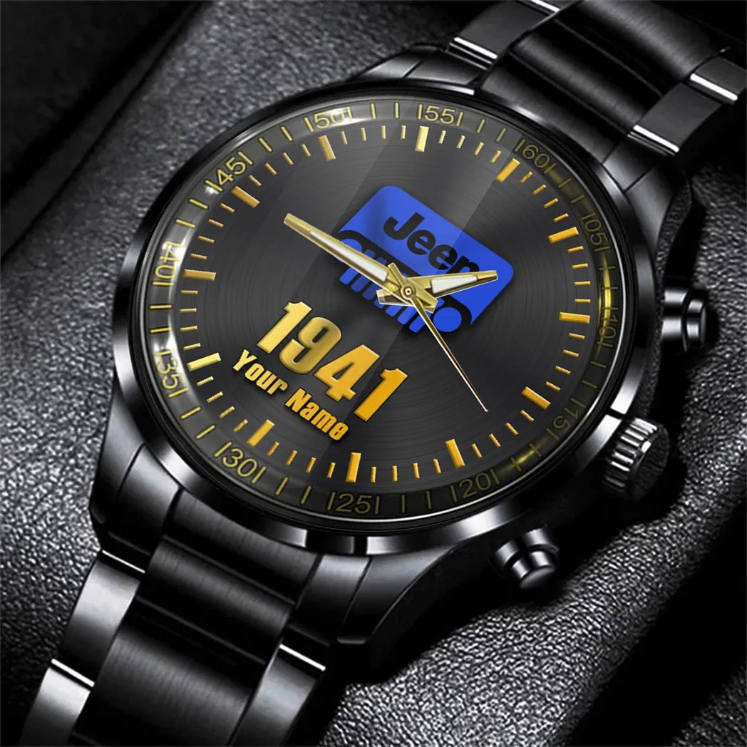 jeep uhren edelstahl uhr fr jeep fans geschenk fr papa car32803270250714 eilca